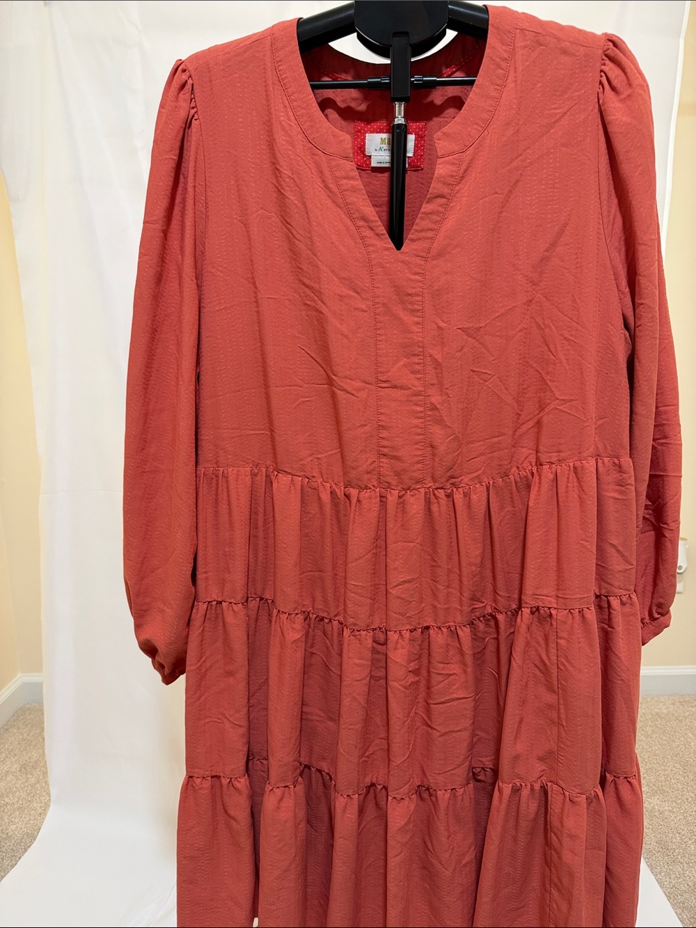 Maeve by Anthropologie Tiered Ruffled Dress